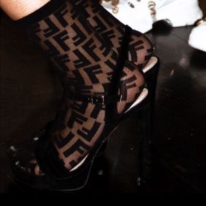Fendi sheer socks